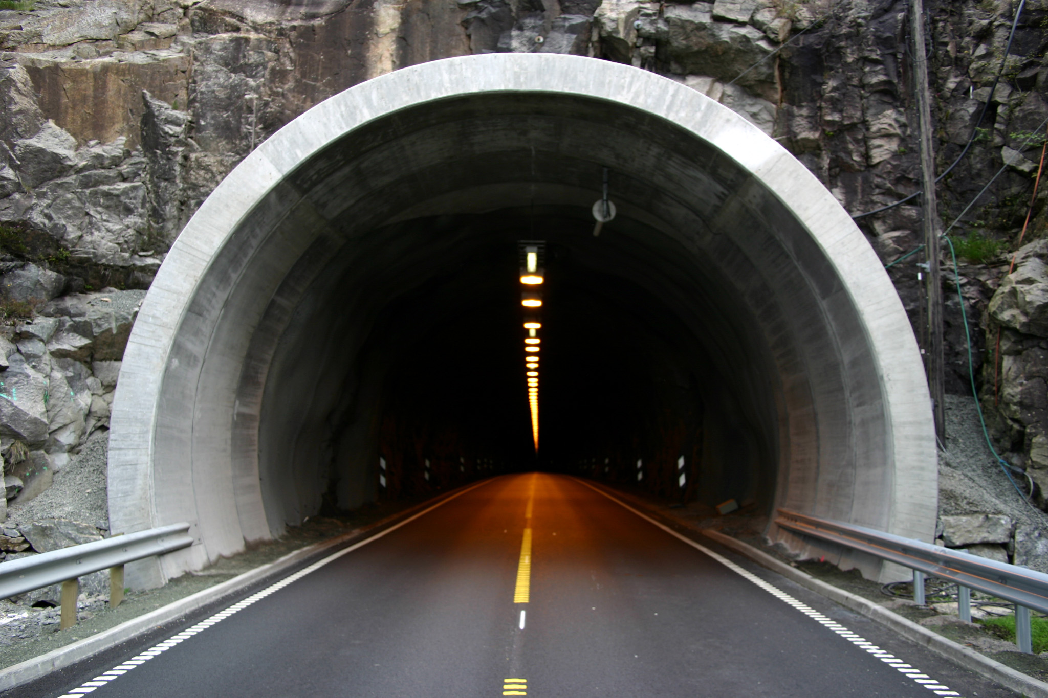 Fosseland tunnel portal vest